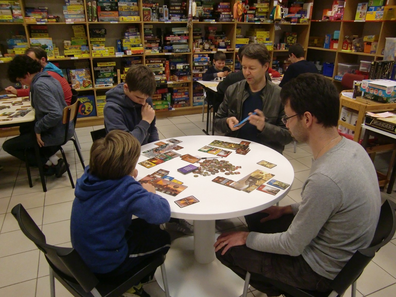Ronde 1, table 1