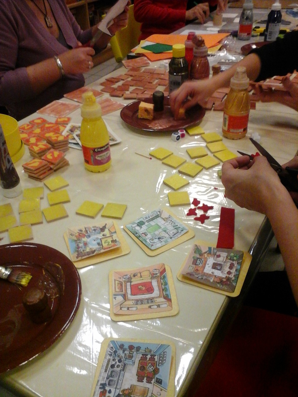 Préparation pour "Miam du fromage!"