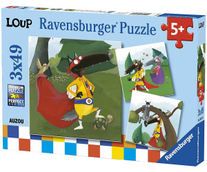 Puzzle "Le loup qui voulait être un super-héros"