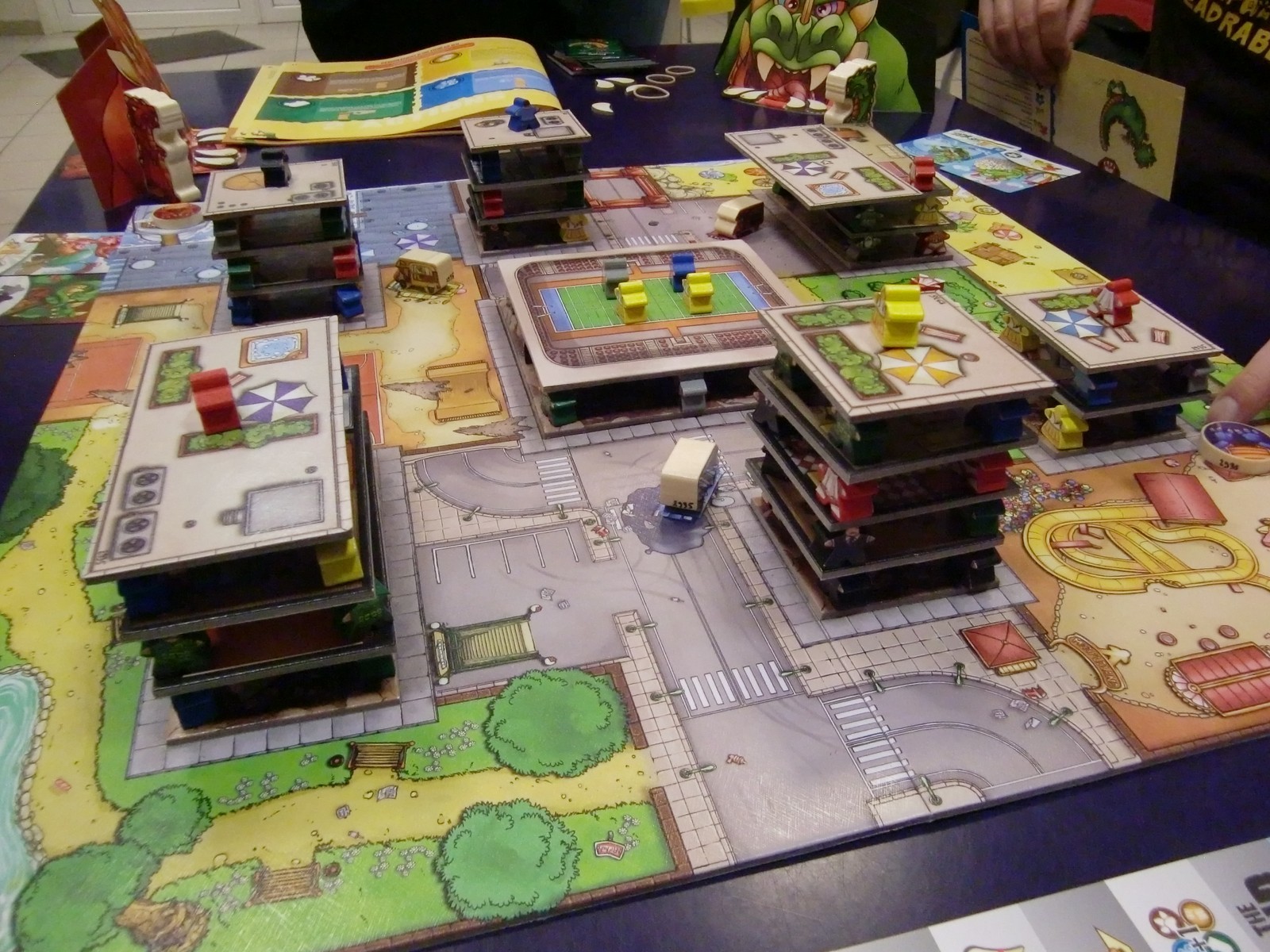 Rampage : la jolie ville de Meeple City