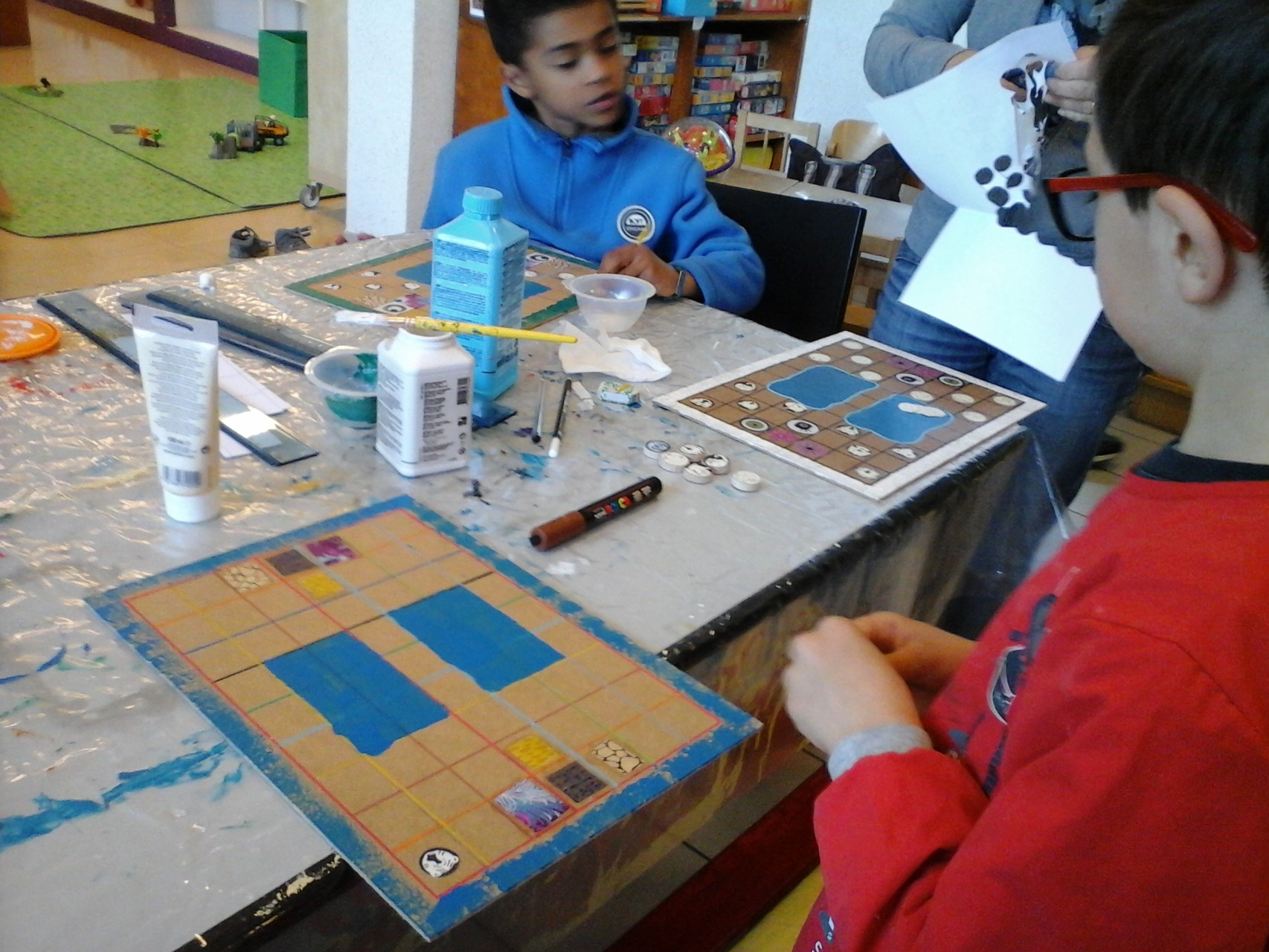début d'atelier