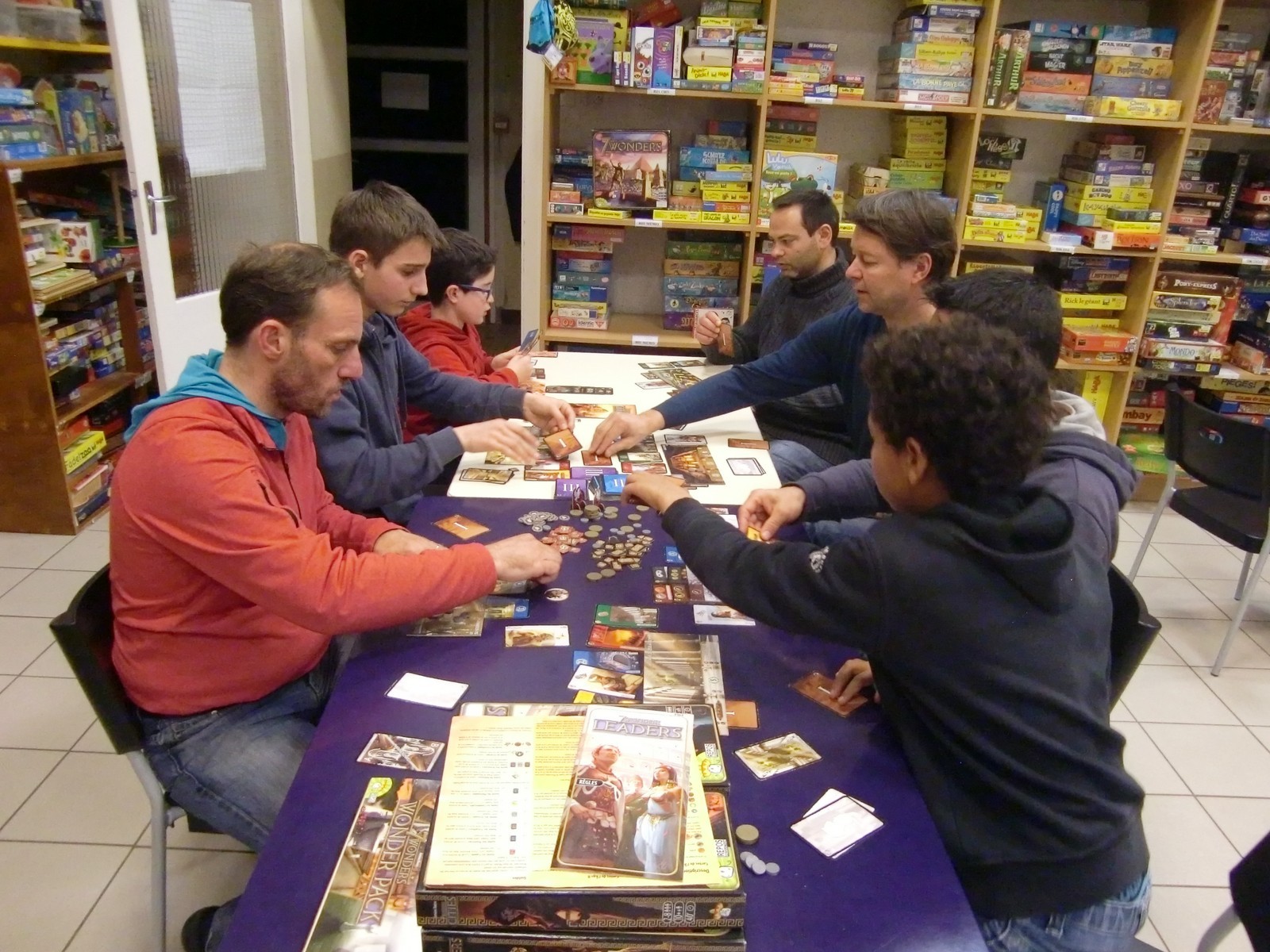 Ronde 3, la table finale