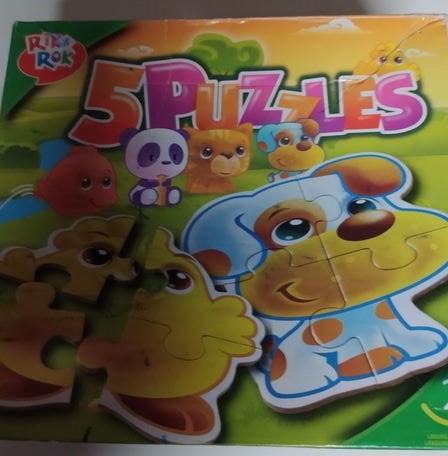 Puzzle "5 Puzzles Rik&Rok"