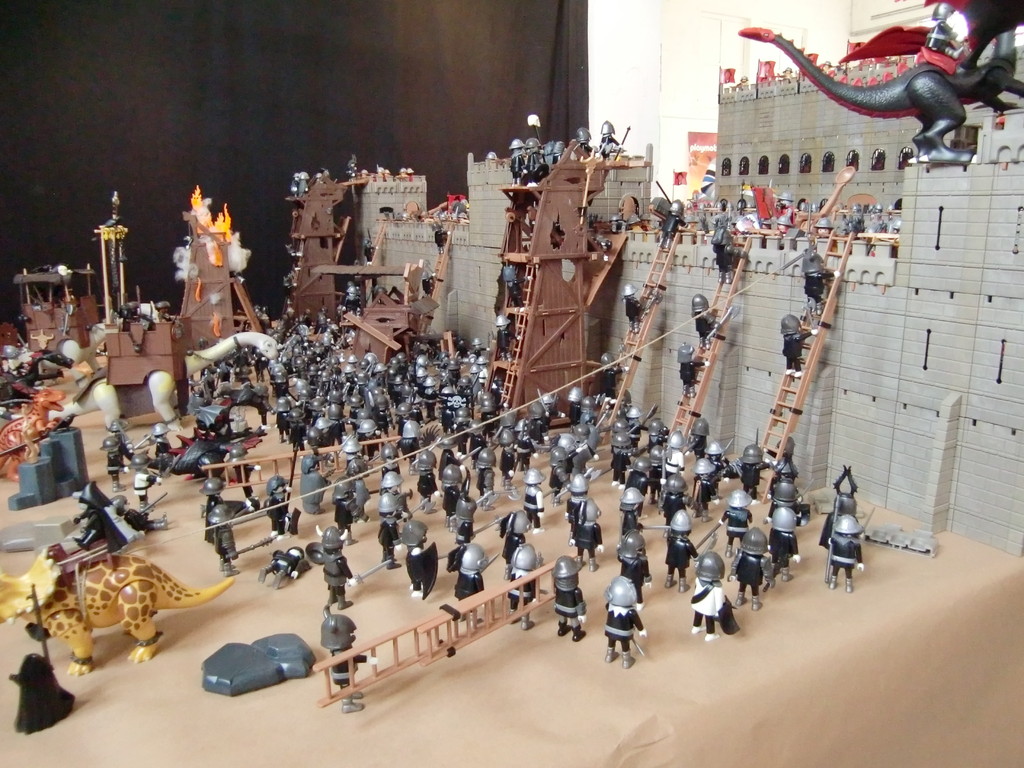 ce diorama était gigantesque et impressionnant