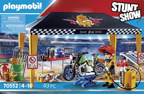 Playmobil Stuntshow - L'atelier de réparation