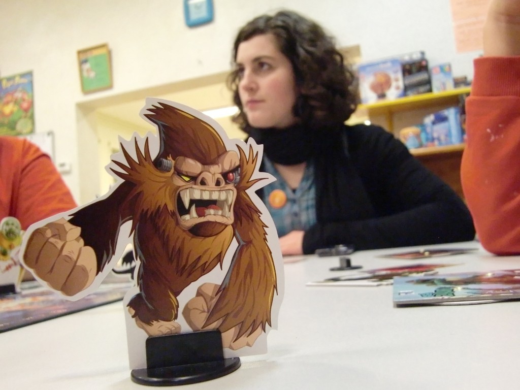 le monstre "The King" ... mais sera-t-il le King of Tokyo ?