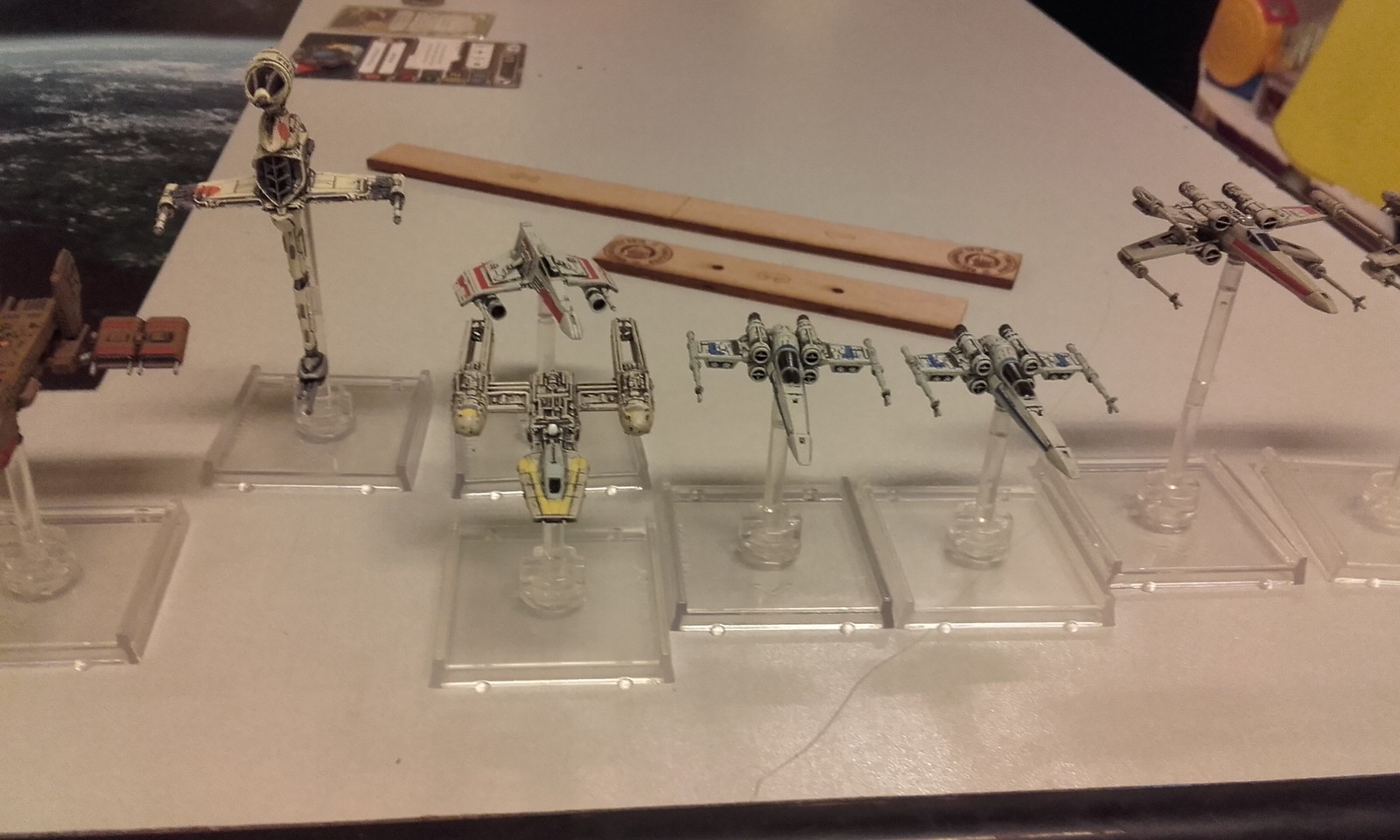 des vaisseaux de X-Wing