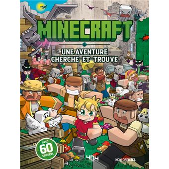 Minecraft - une aventure cherche-et-trouve