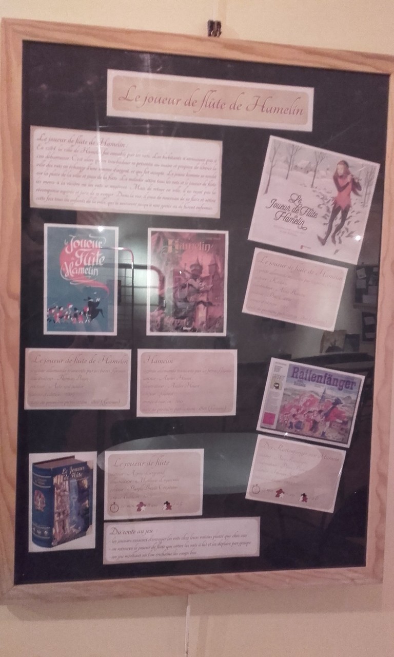 Exposition : le joueur de flûte de Hamelin
