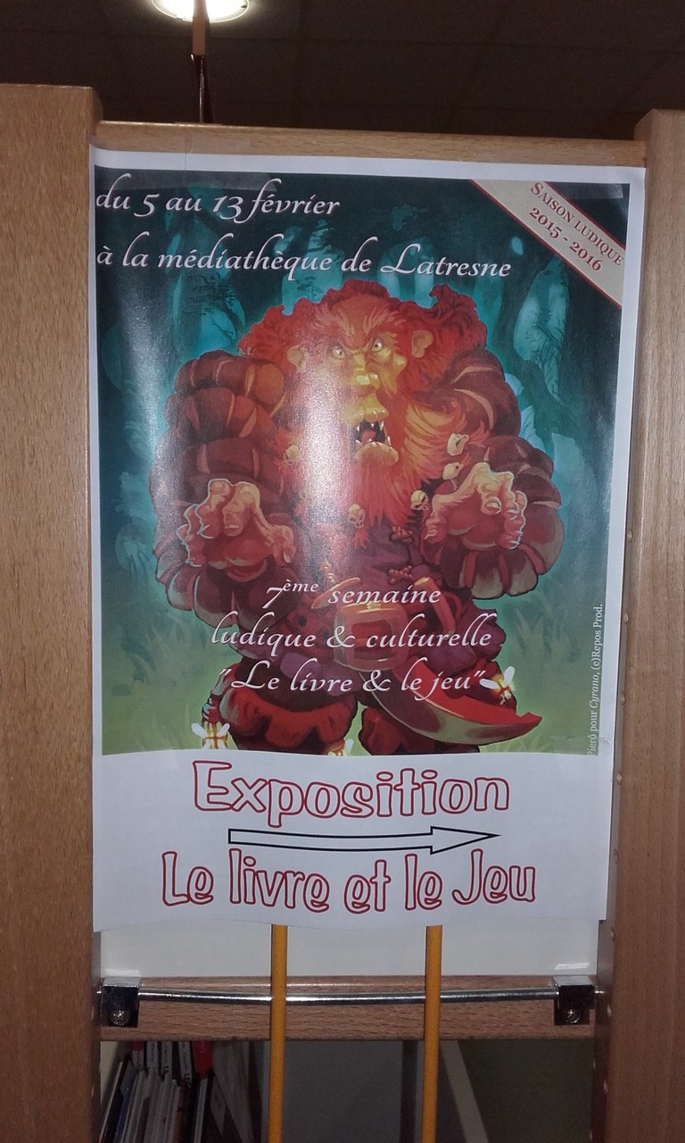 Fléchage dans la médiathèque