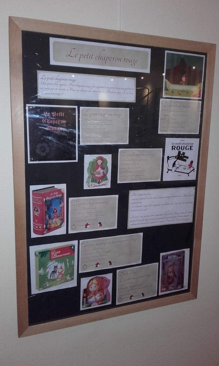 Exposition : le petit chaperon rouge
