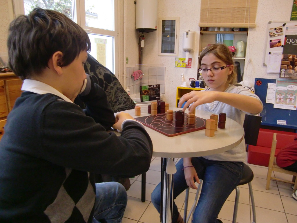 concentration pour jouer à Quarto