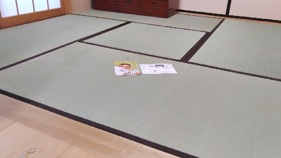 品質の良い、熊本産表を使用しました。