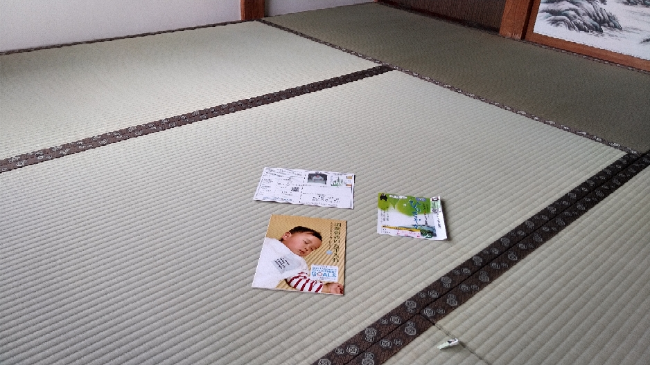 本床(藁床)と熊本産表を使用して新畳を納品しました。