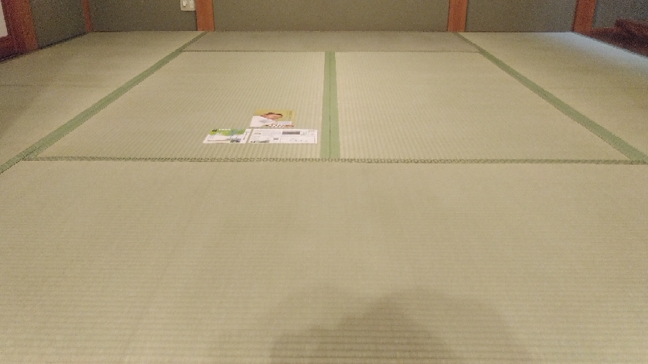 熊本産表を使用して、表替えしました。
