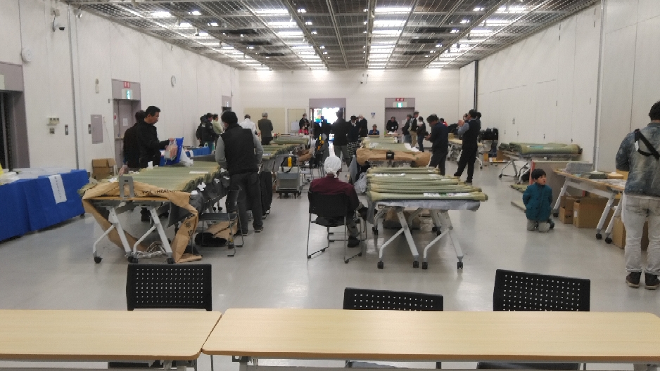 神奈川県畳工業共同組合の展示会です。