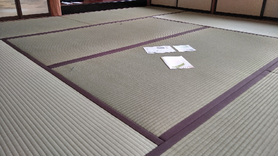 11月5日(水)に、熊本産表を使用して納品しました。