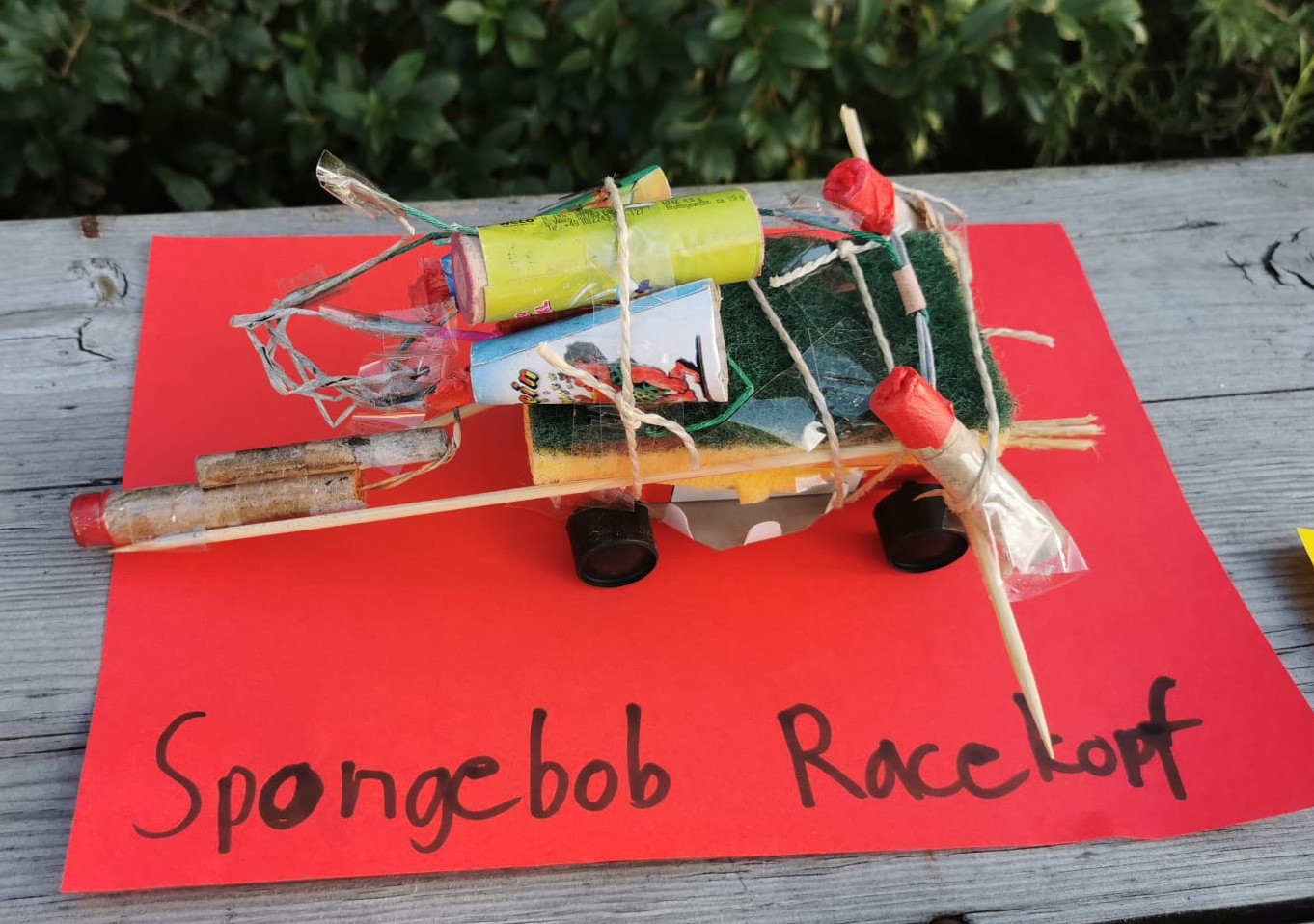 5. Platz: Spongebob Racekopf (- Bier)