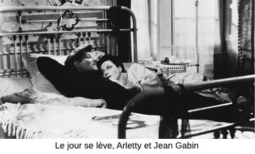 Photo film Le jour se lève avec Jean Gabin et Arletty
