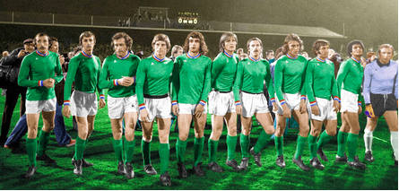 Équipe de Football des Verts 1976