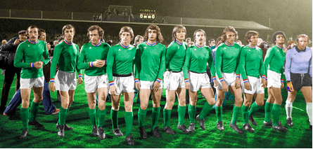 Équipe de Football des Verts 1976