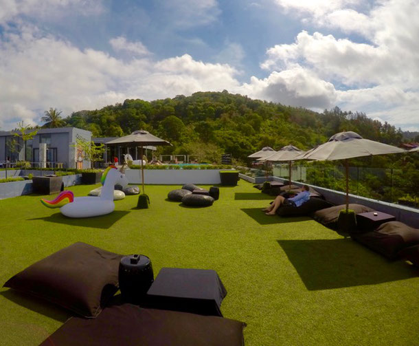 Phuket Hotel with a rooftop terrace