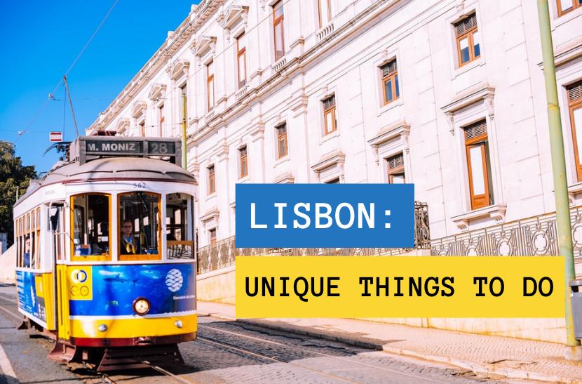 Cool things to do in Lisbon: ride a Lisbon tram 28 