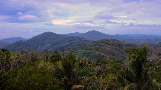 View from the Big Buddha in Phuket