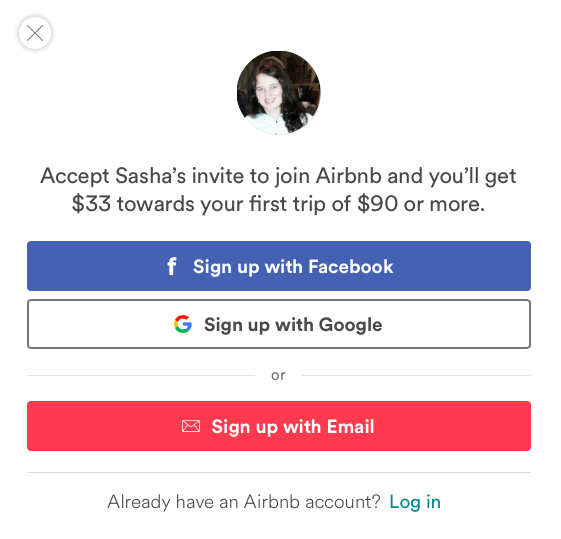 Link to get Airbnb discount