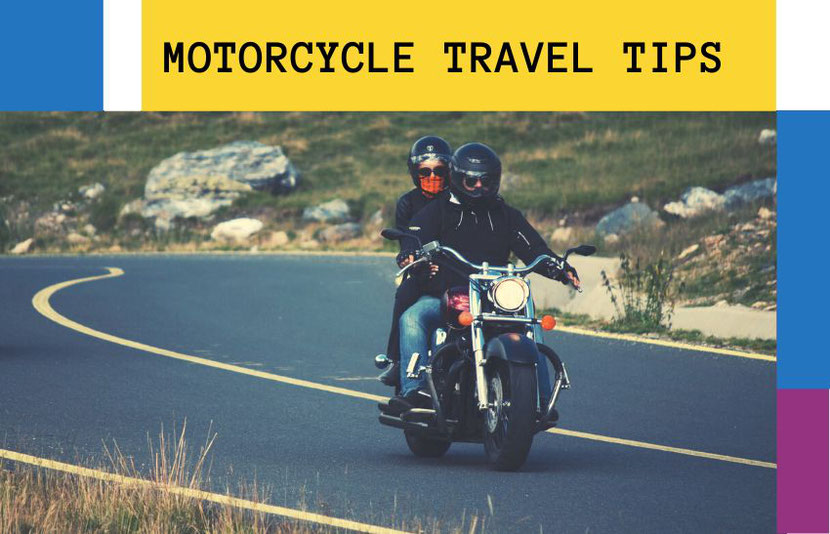 travel on a motorcycle