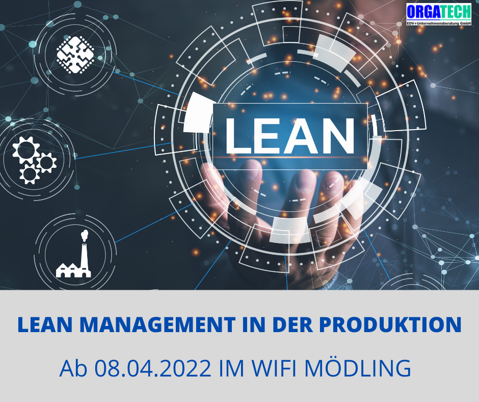 Lean Management in der Produktion im Wifi Mödling, 2022