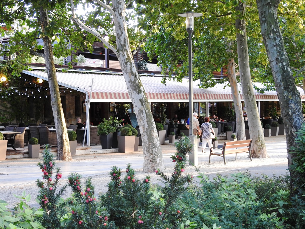 Borcsa restaurant in Balatonfüred aan het strand