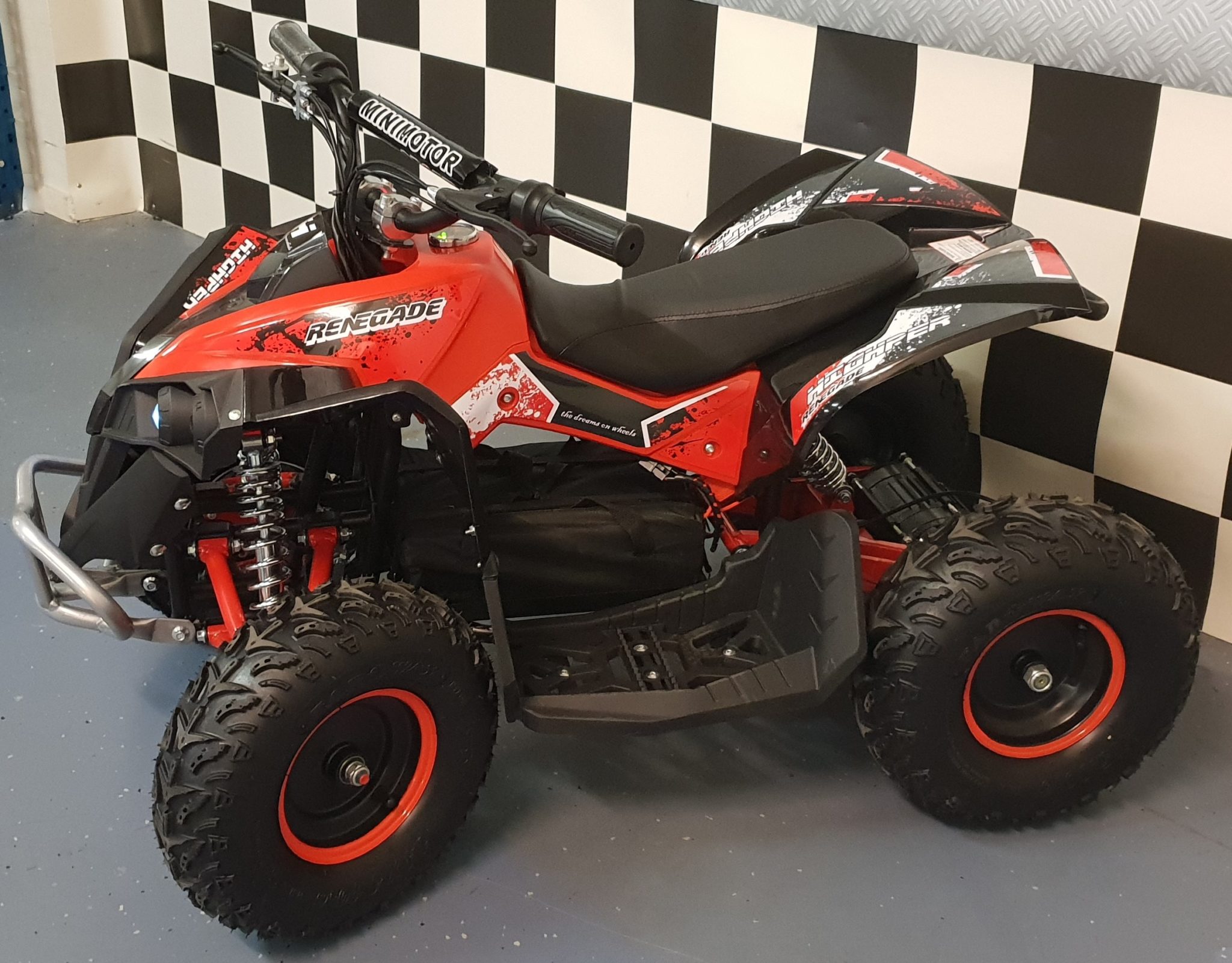 KINDER QUAD 48 VOLT 1200 WATT BRUSHLESS Ridecars kinderauto winkel