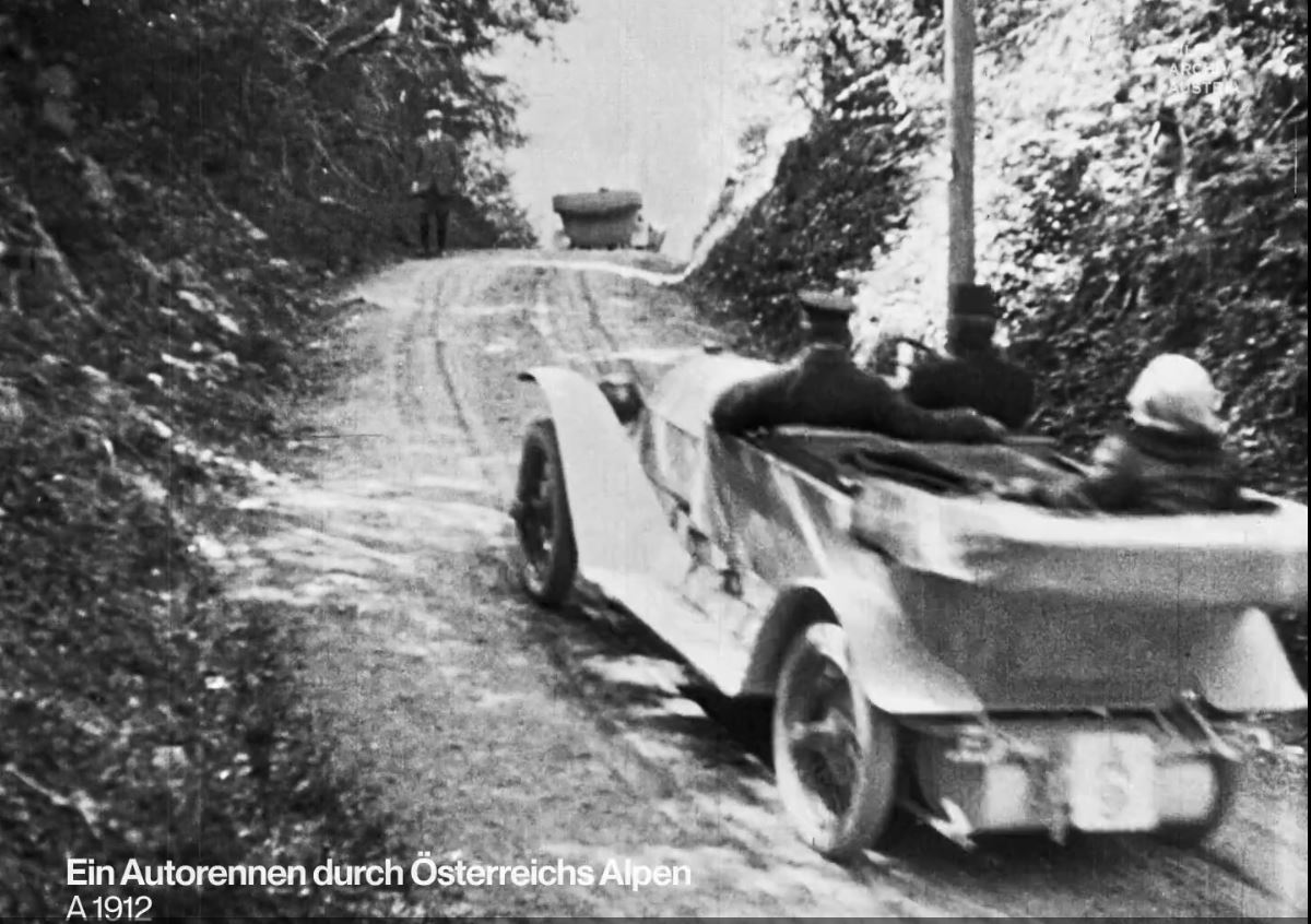 Ein Film über die Automobil-Alpenfahrt 1912