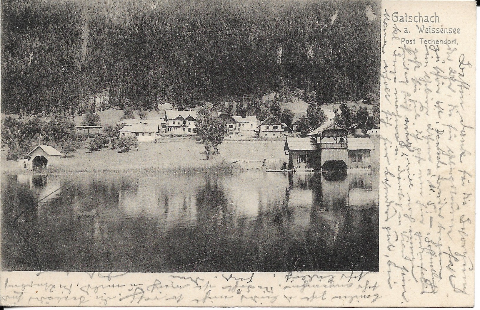 Postkarte anno dazumal