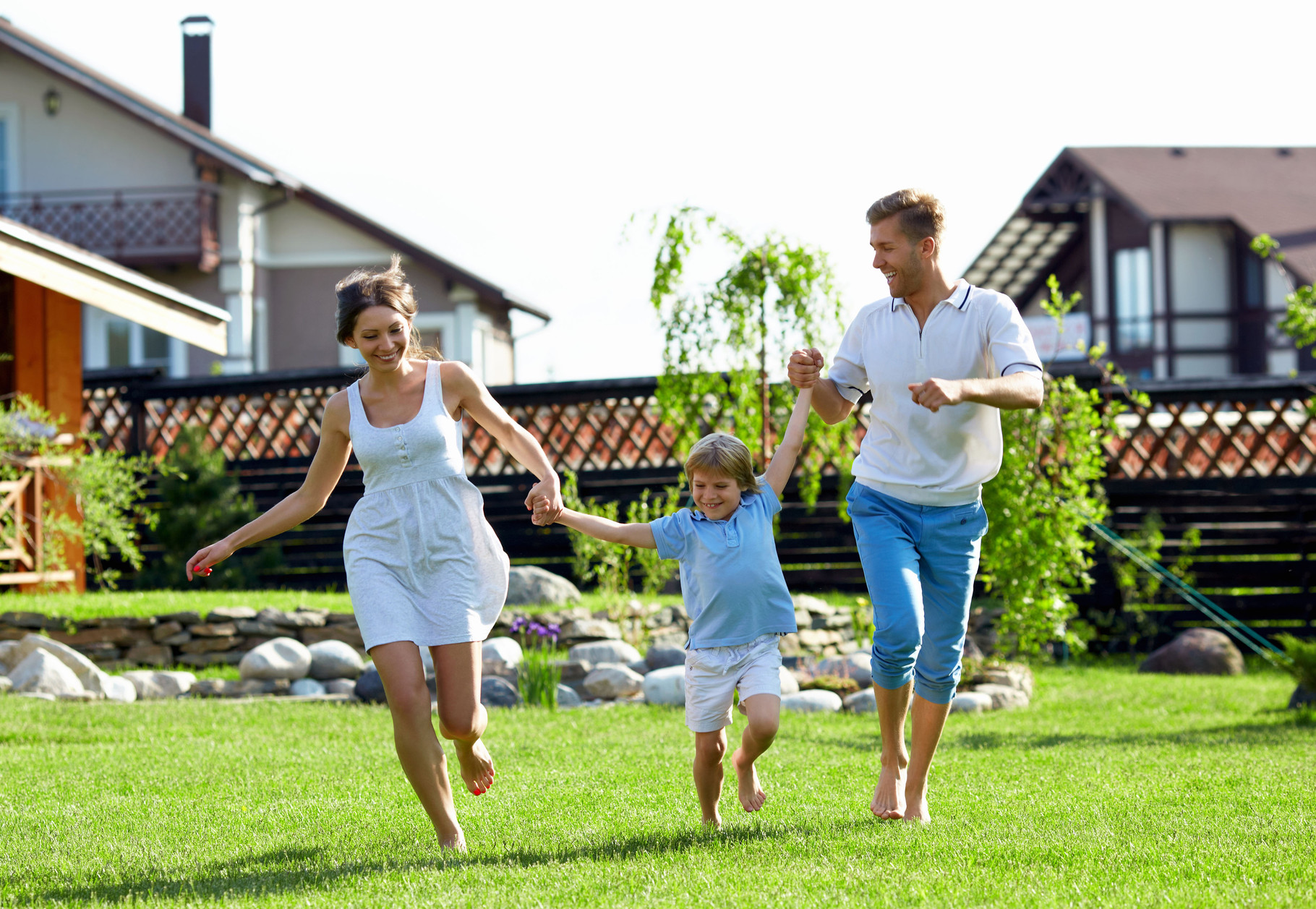 Spiel- und Sportrasen für junge Familien