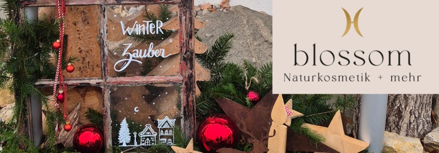 blossom Naturkosmetik: Adventszauber am Samstag 29. November!
