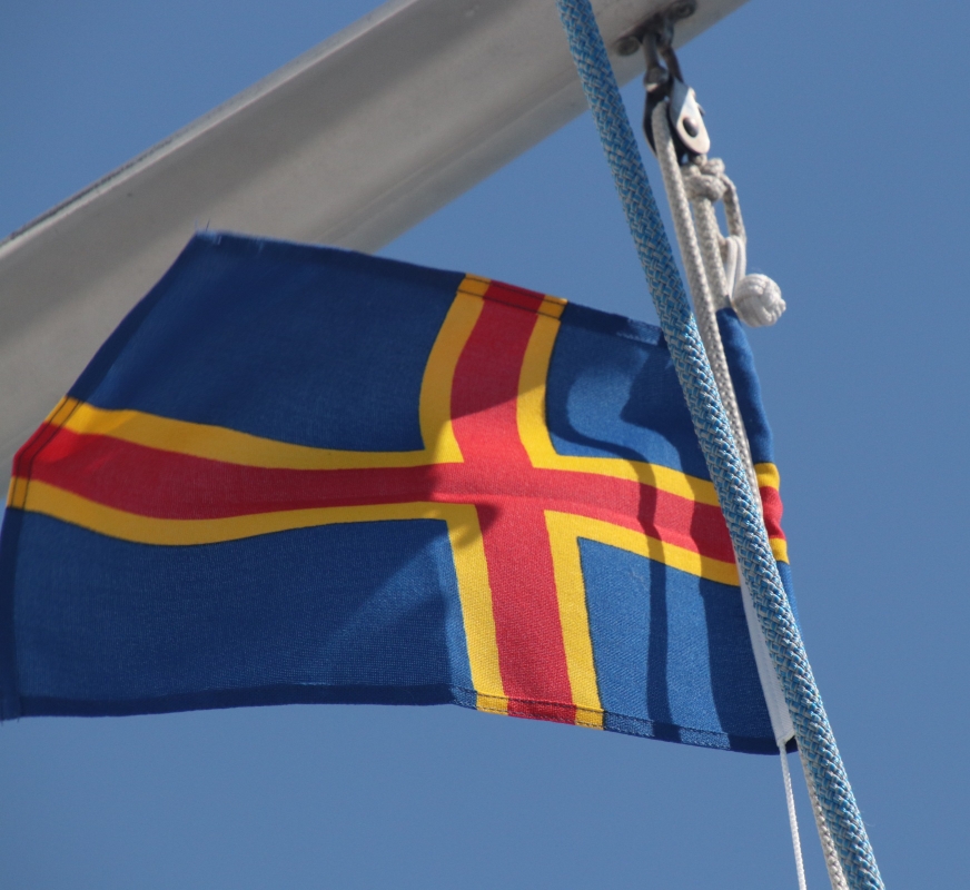 Gastladflagge Ålands