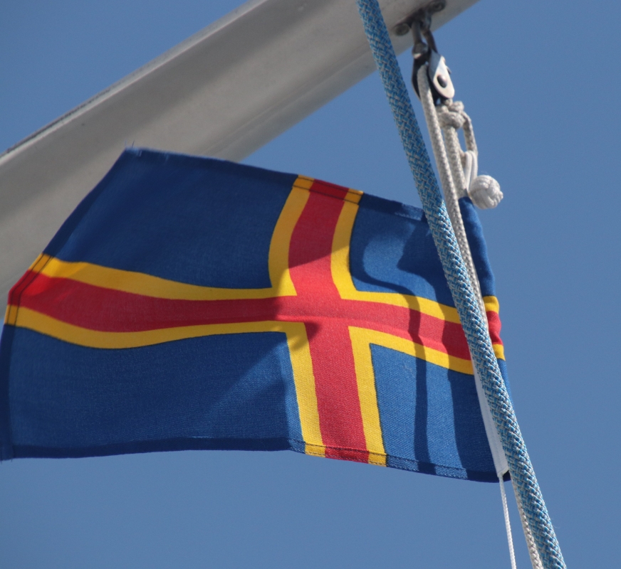 Gastlandflagge Ålands