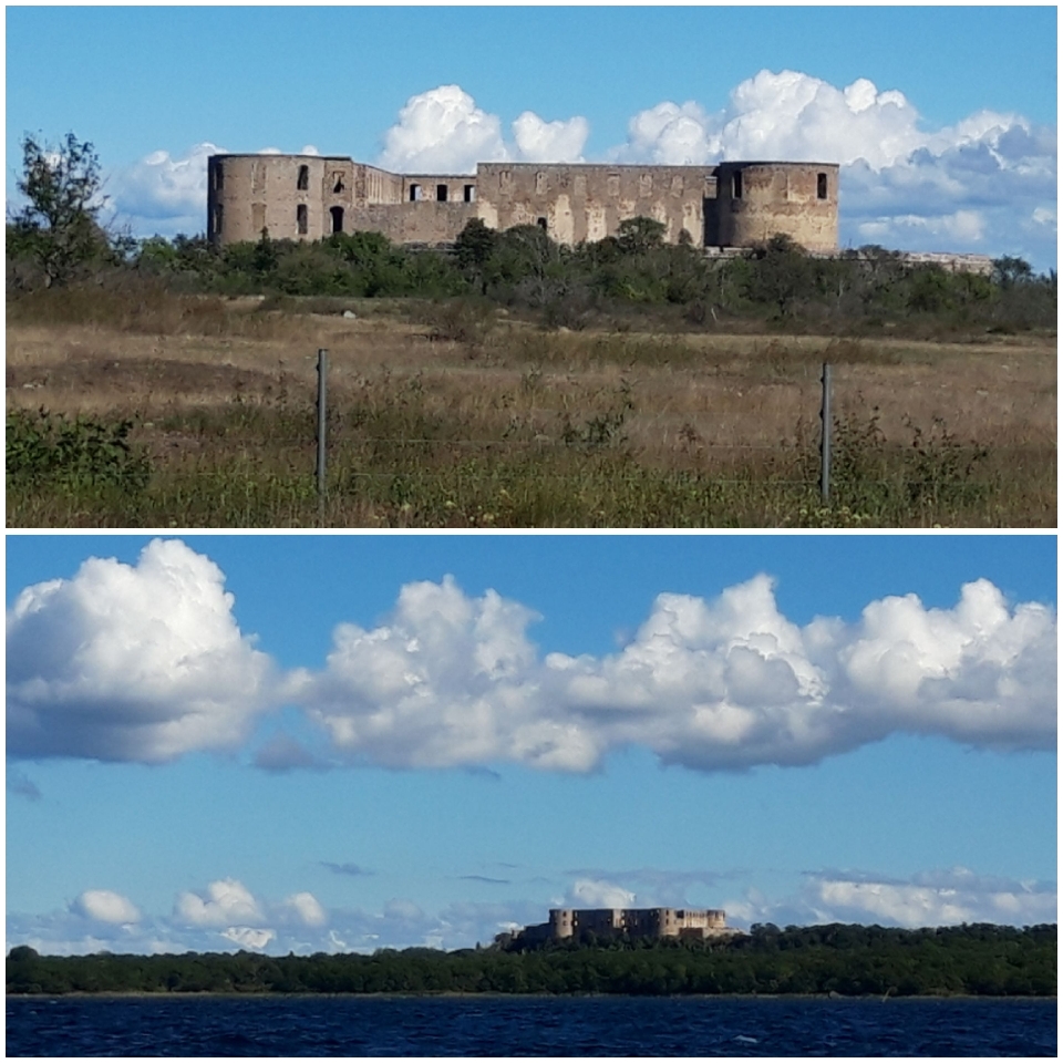 Blick von Land und Wasser