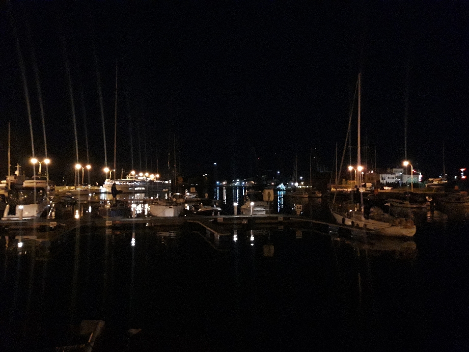 Abendstimmung im Hafen 