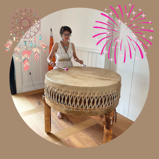 Drachentrommeln, Pachamama Trommel, Muttererde Trommel, Mothererath Drum