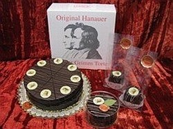 Original Hanauer Brüder Grimm Torte. FERIENSTRASSEN.INFO