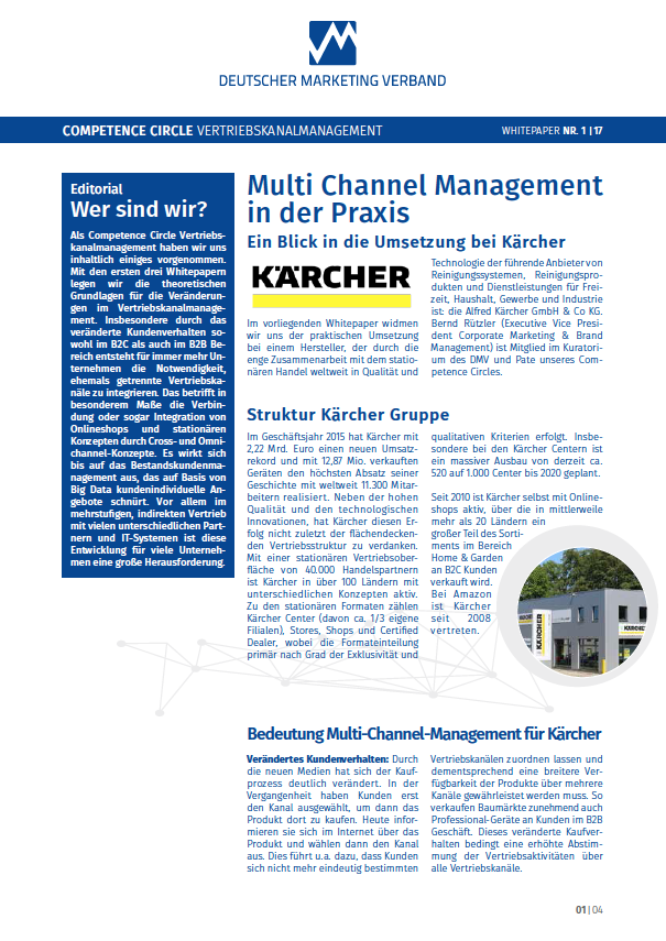 Multi-Channel-Management in der Praxis: ein Blick in die Umsetzung bei Kärcher