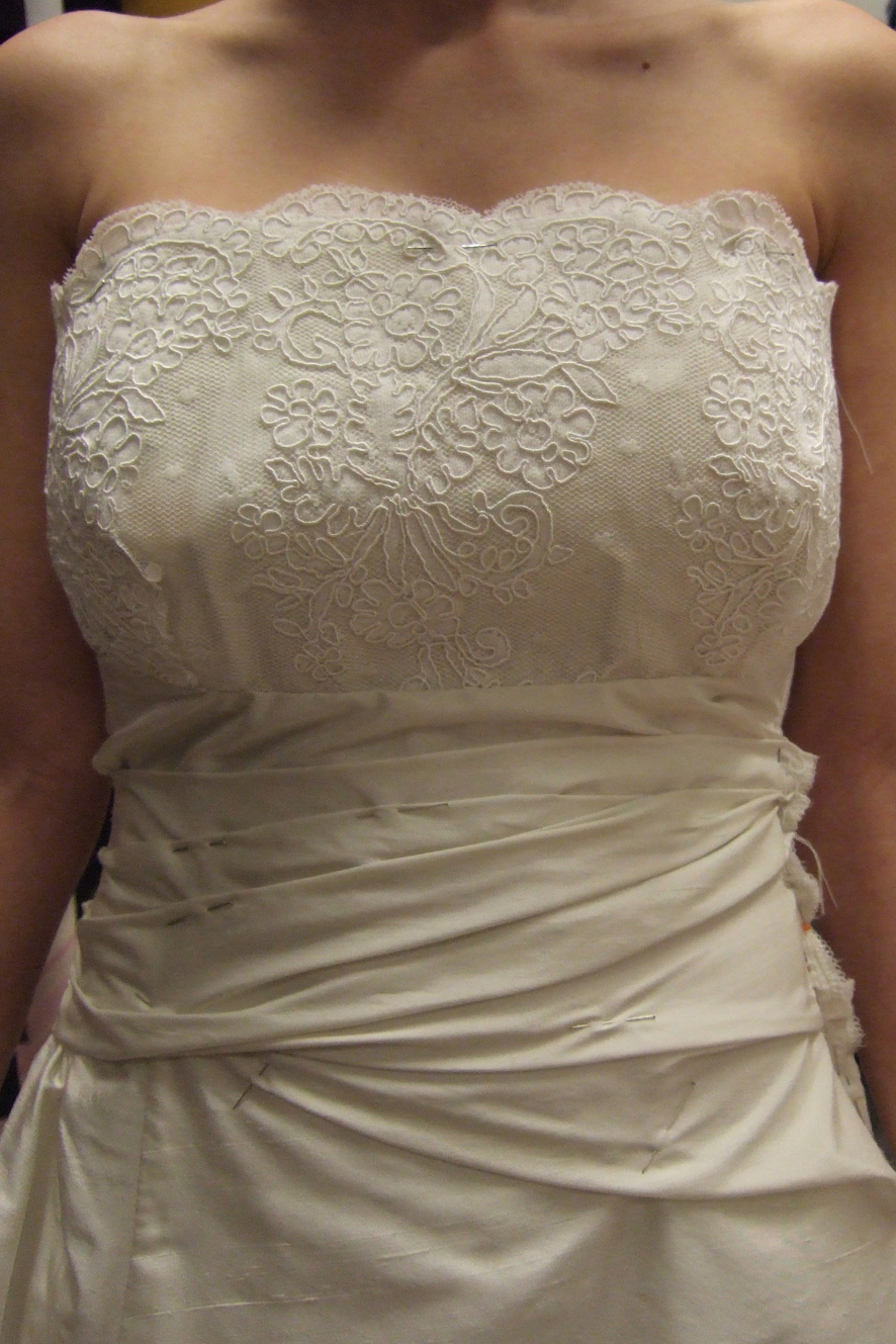 Création sur-Mesure d'une robe de mariée - Modèle 5