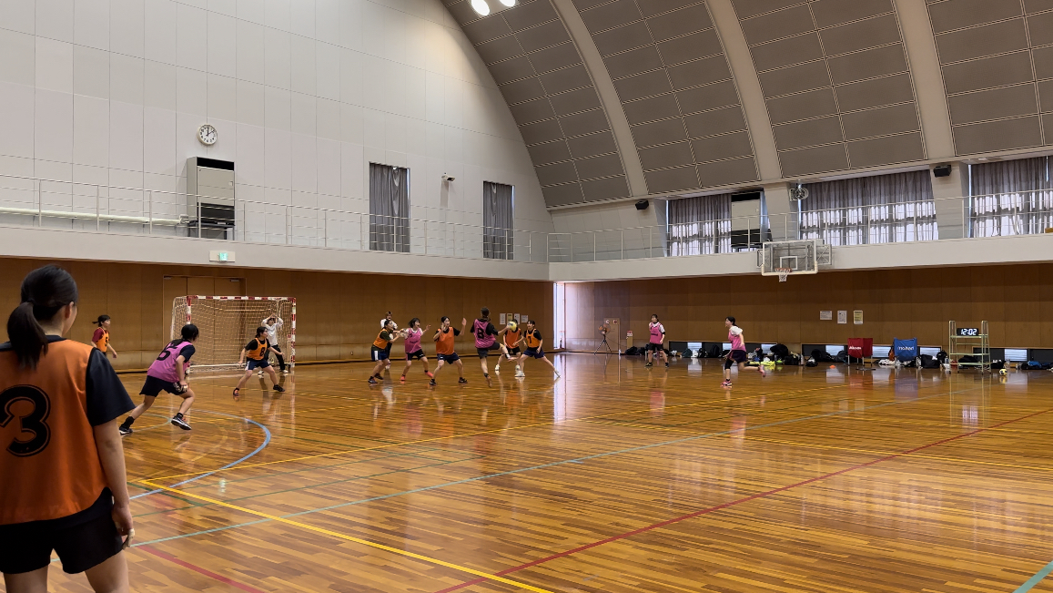 練習試合を行いました。