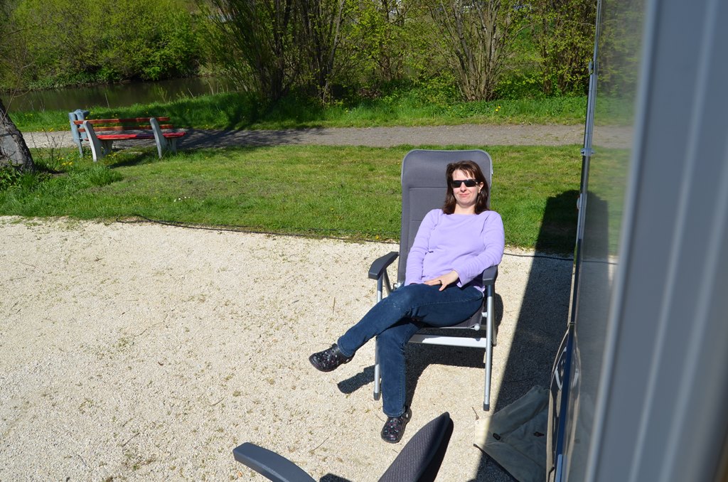 Gemütlich ein bisschen Sonne tanken
