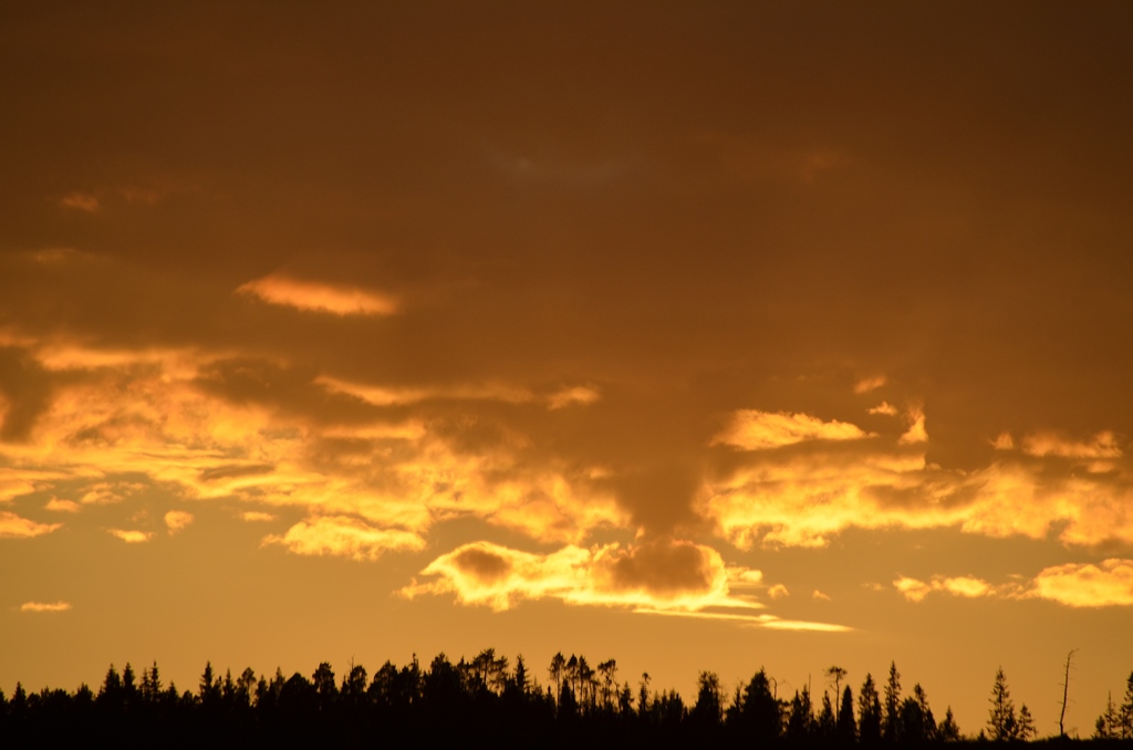 Was für ein Abendrot!!!