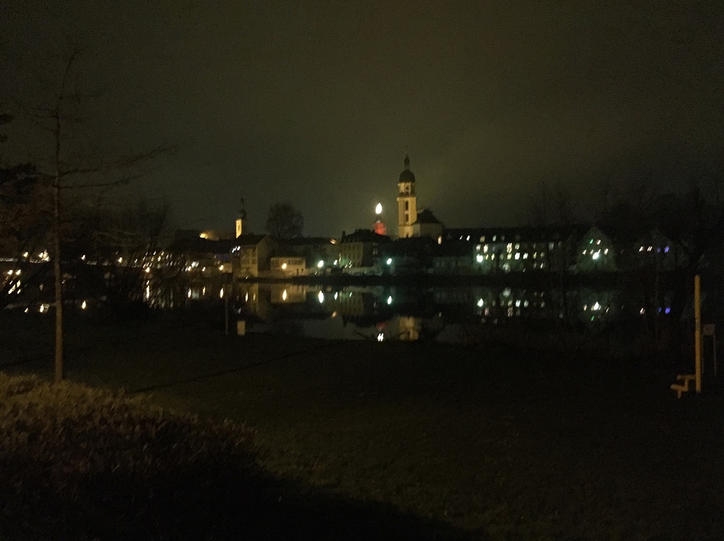 Silvesternacht in Kitzingen