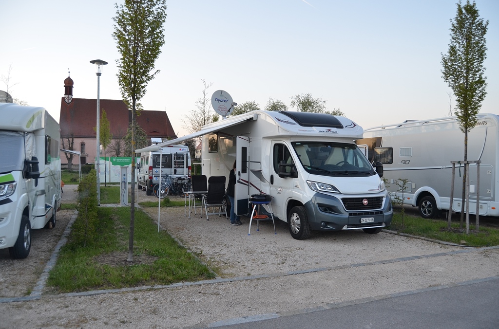 Neu entdeckter Stellplatz in ...